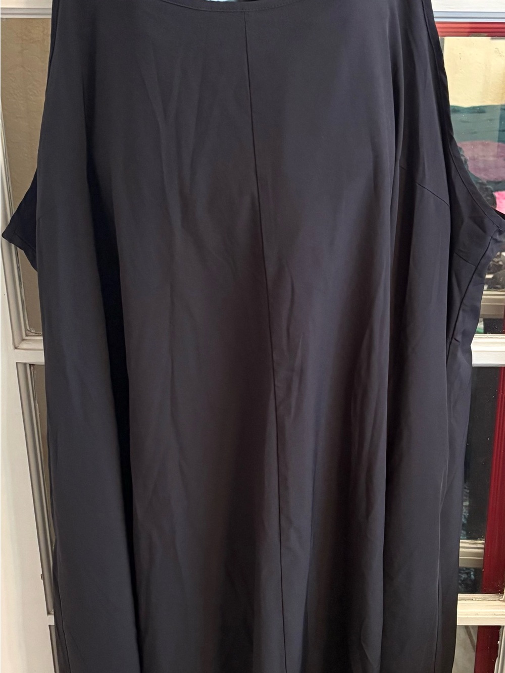 Black Racerback High-Low Swing Dress - Picture 5 of 8